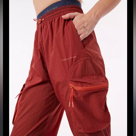 Outdoor Voices Windbreaker Pant in Desert Rose - Picture 3 of 8